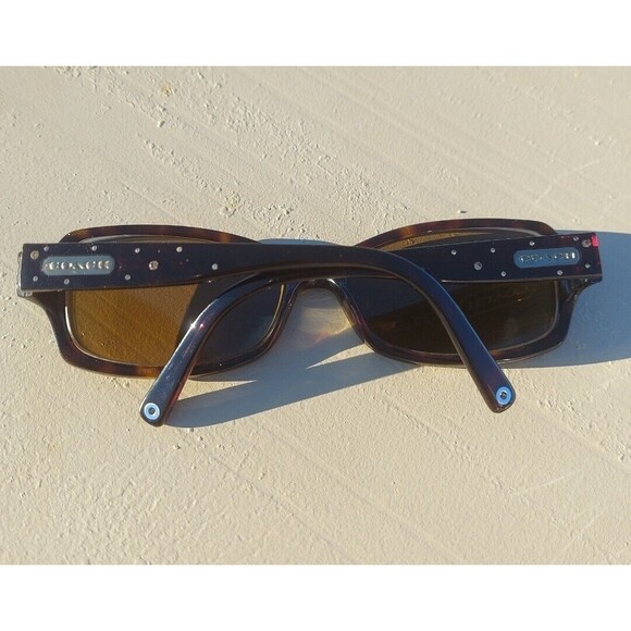 COACH NEW YORK CHELSEA Frame Only prescription lenses Tortoise Brown - Picture 2 of 4